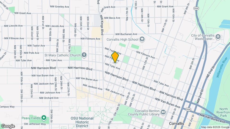 508 NW 17th St Map and Location Details