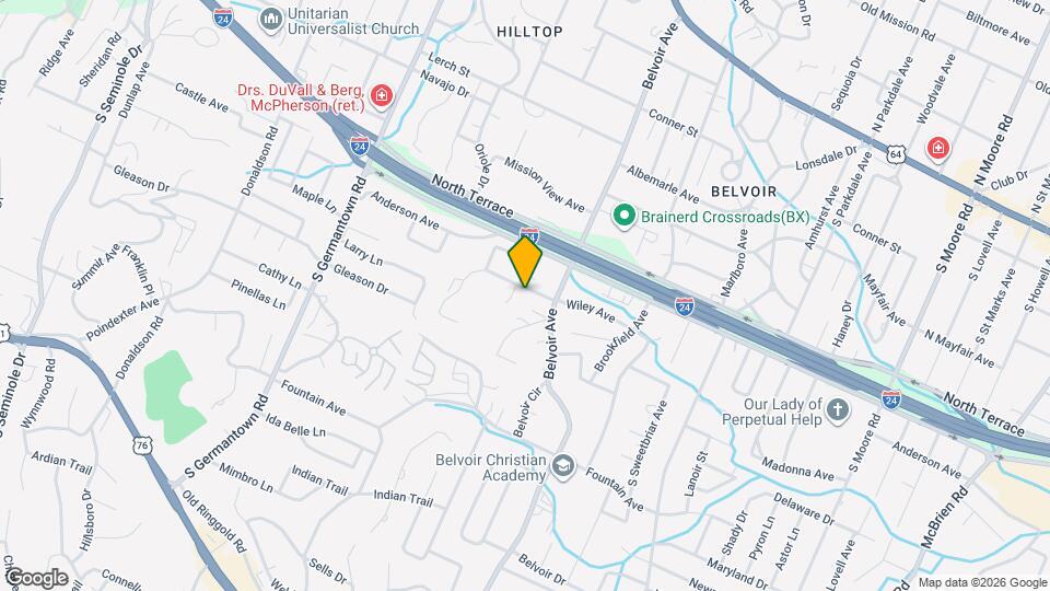 3902 Wiley Ave Map and Location Details