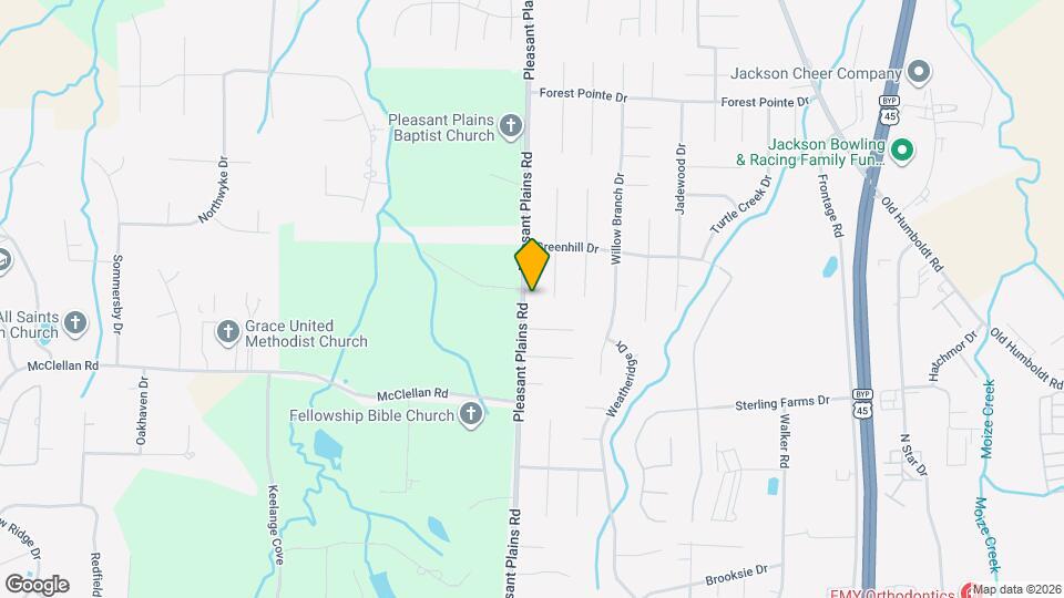 258 Pleasant Plains Rd Map and Location Details