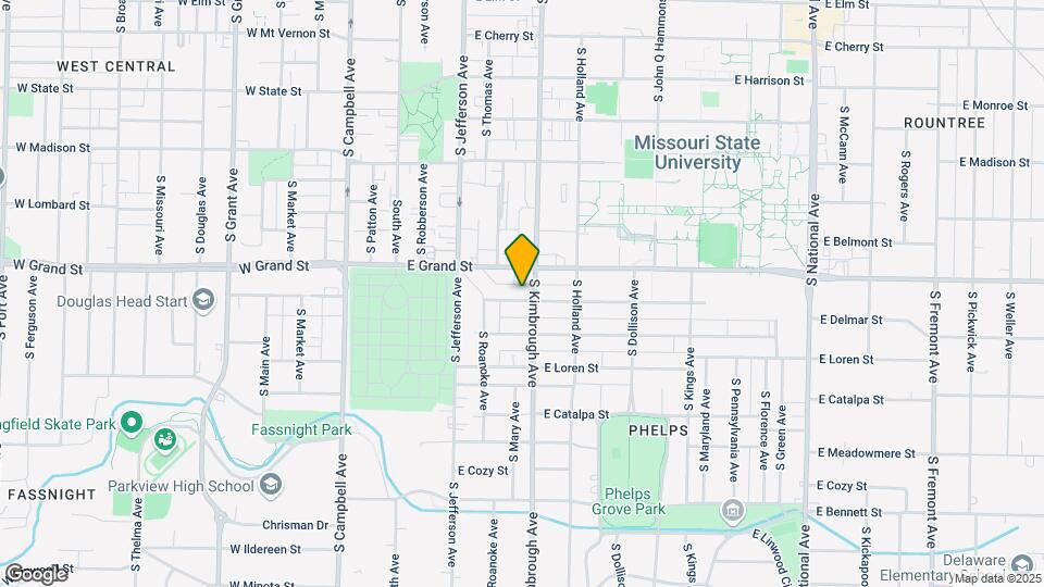 539 E Normal St Map and Location Details