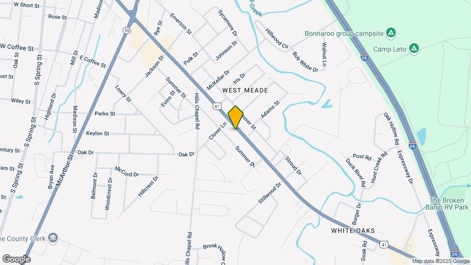 1502 Hillsboro Blvd Map and Location Details
