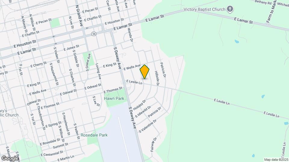 739 S Andrews Ave Map and Location Details