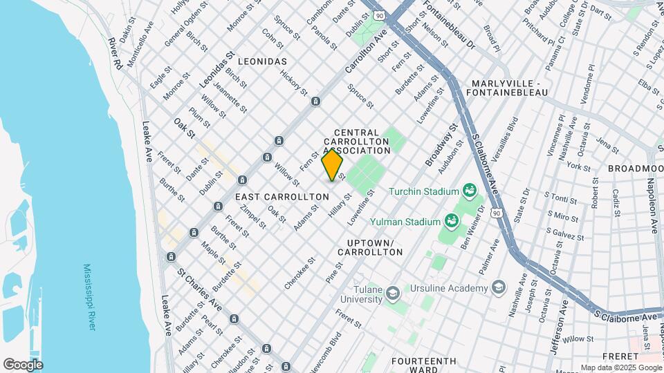 7701 Jeannette St Mapa y Detalles de la Ubicación