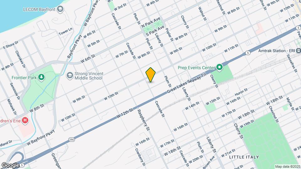 1023 Cascade St Map and Location Details