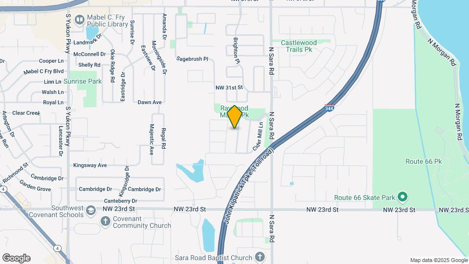 2913 Thompson Farm Ln Map and Location Details
