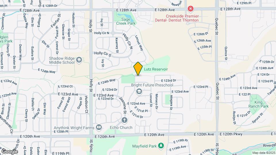 6228 E 123rd Dr Map and Location Details