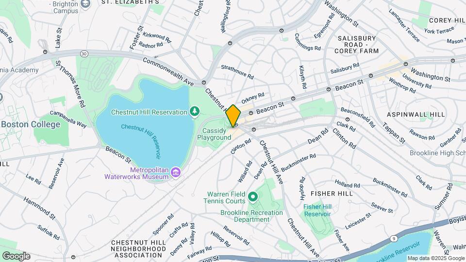 385 Chestnut Hill Ave, Unit 21 Mapa y Detalles de la Ubicación