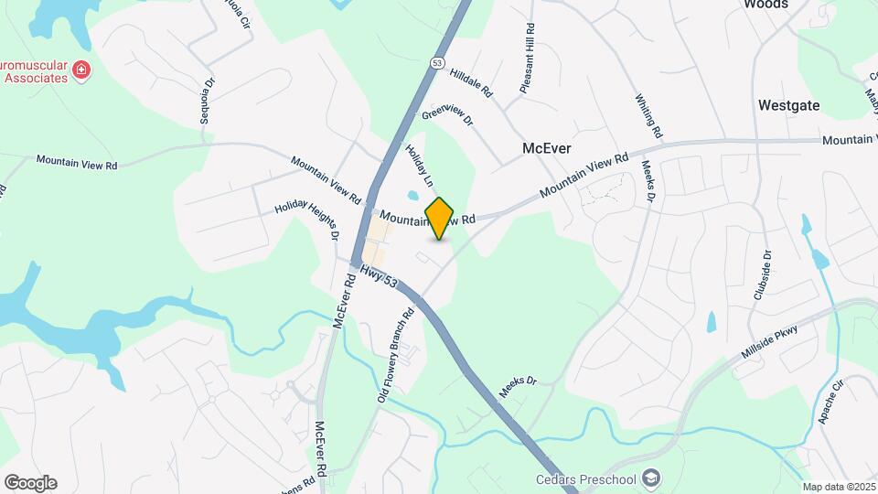 3730 Old Flowery Branch Rd Map and Location Details