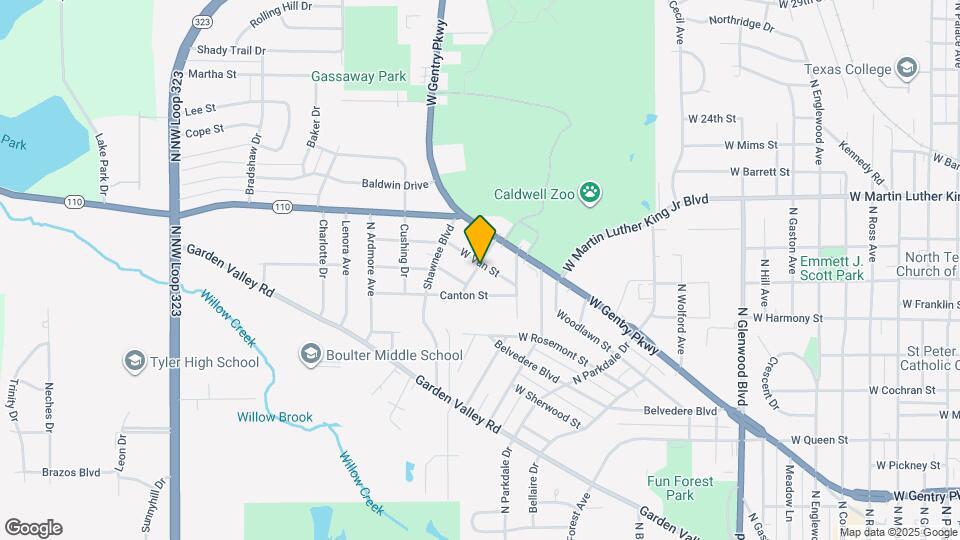 2538 W Van St Map and Location Details