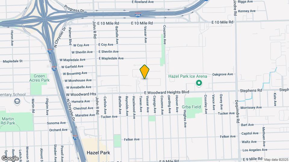 702 E Morehouse Ave Map and Location Details