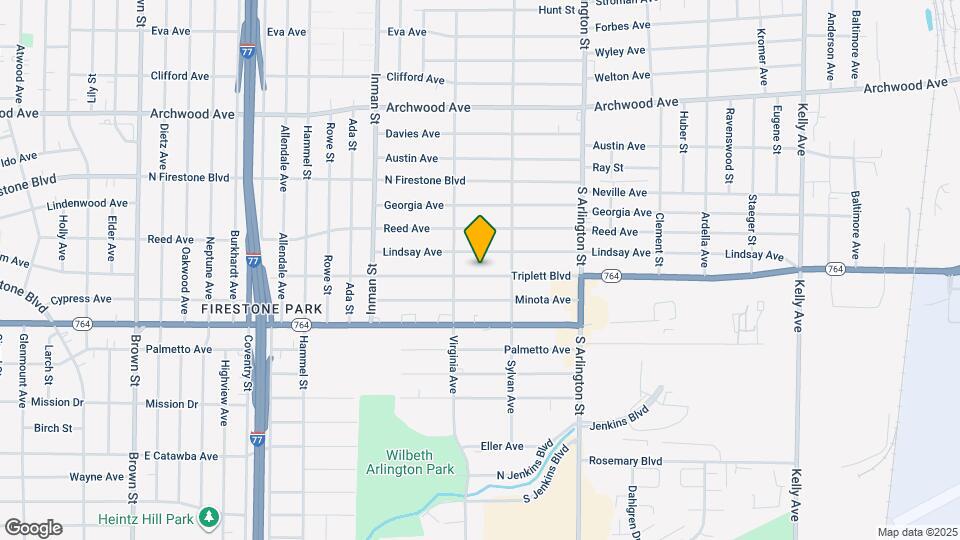 869 Triplett Blvd Map and Location Details