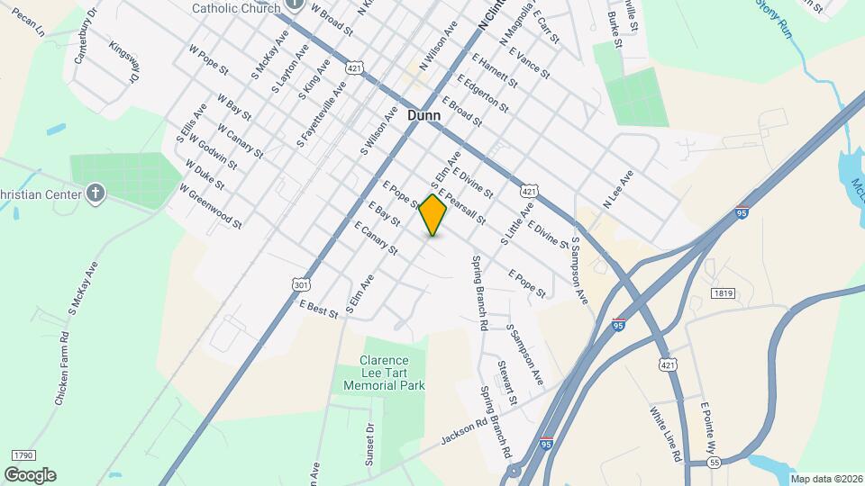 509 S Washington Ave Map and Location Details