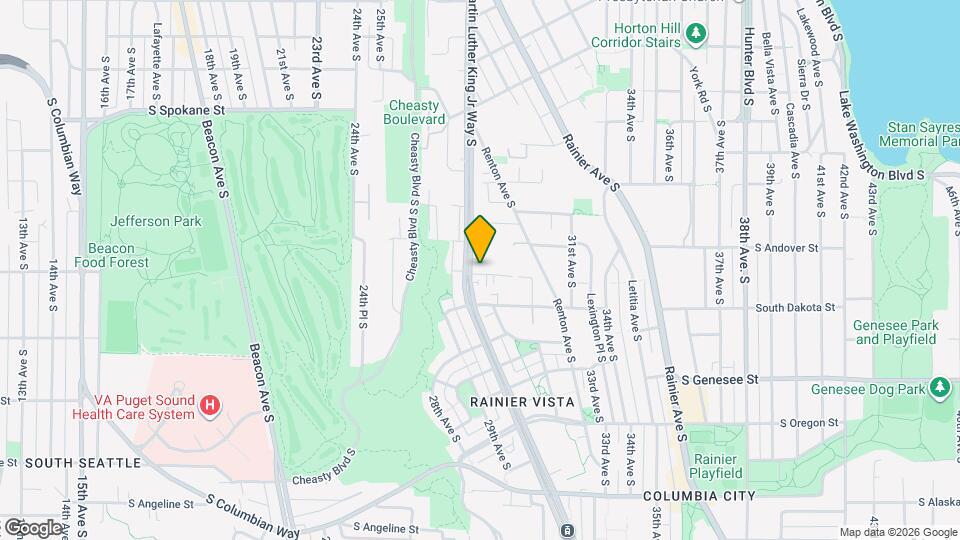 4024 Martin Luther King Jr Way S Map and Location Details