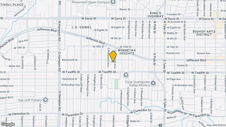 315 S Montclair Ave Map and Location Details