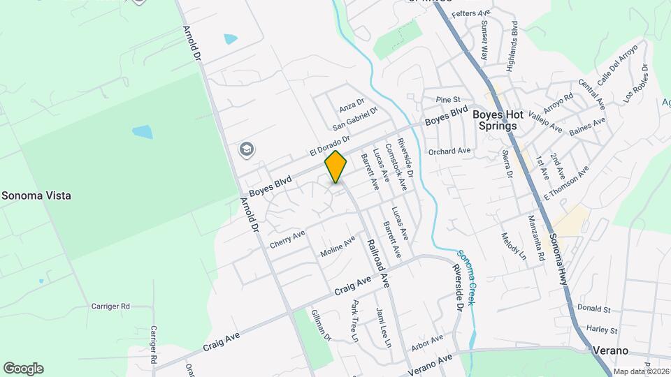 709 Amherst Cir Map and Location Details