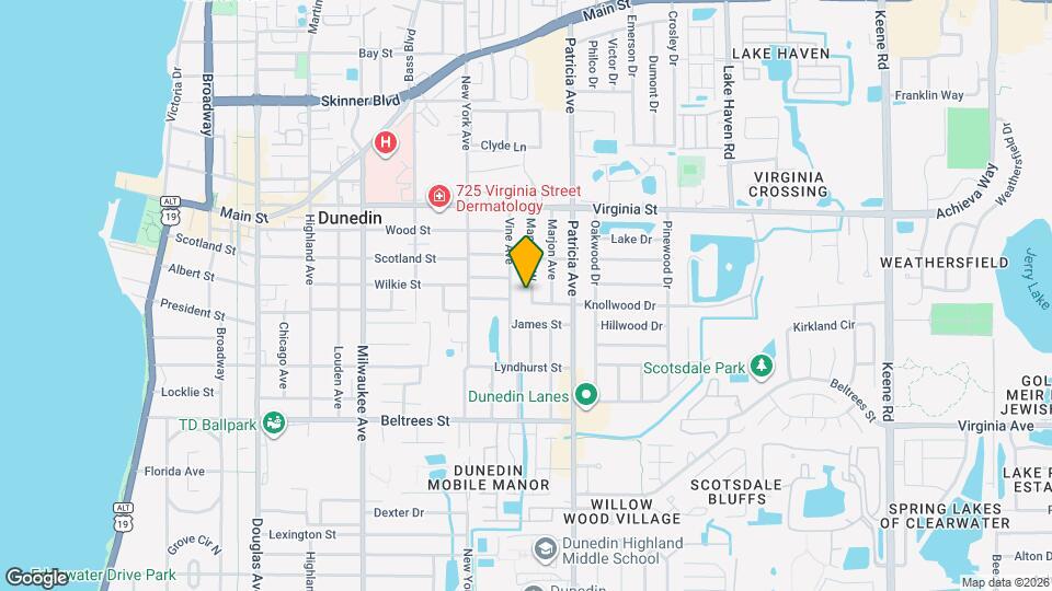 644 Manor Dr W Map and Location Details