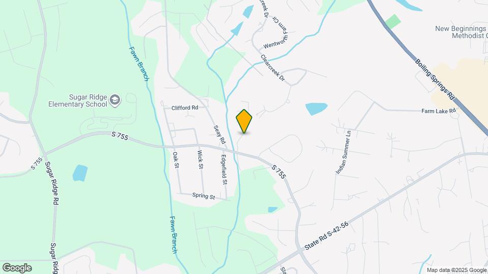 530 Fawn Branch Trail Map and Location Details