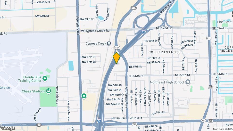 311 NW 57th St Map and Location Details