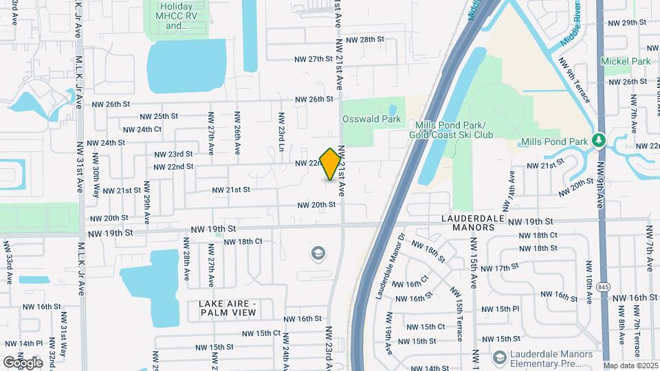 2120 NW 21st Terrace Map and Location Details