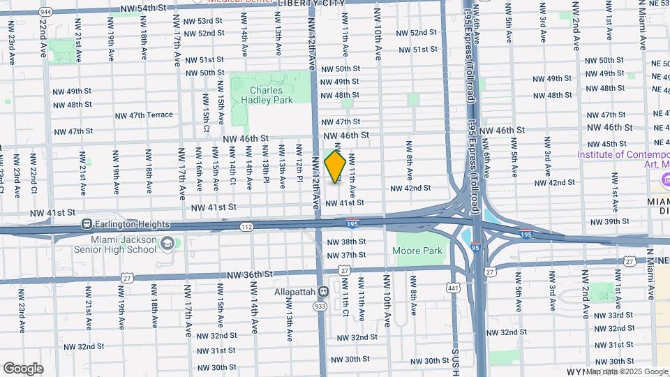 4200 NW 11th Ct Mapa y Detalles de la Ubicación