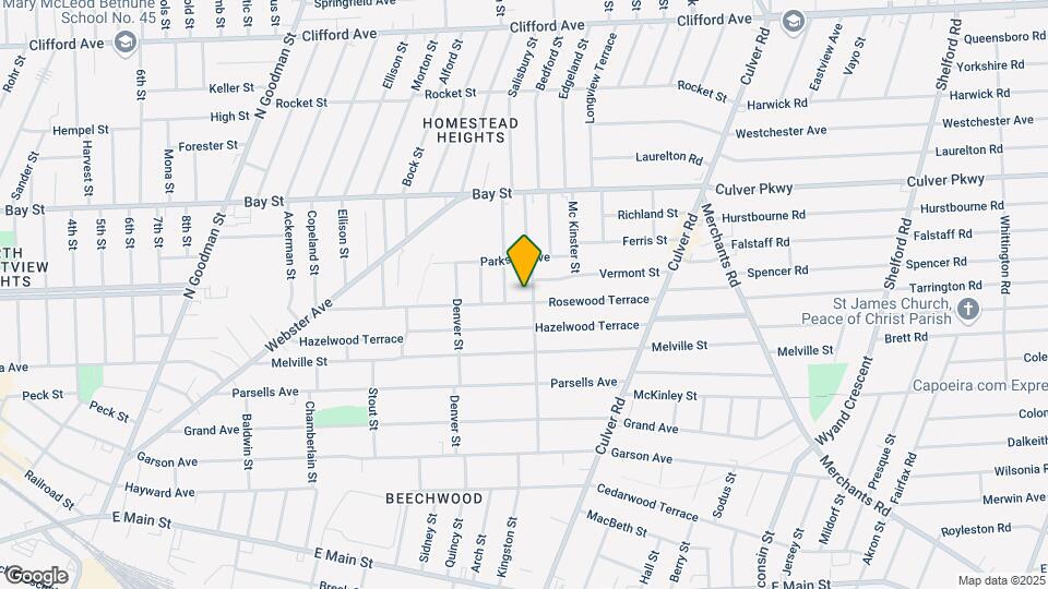 292 Rosewood Terrace Map and Location Details