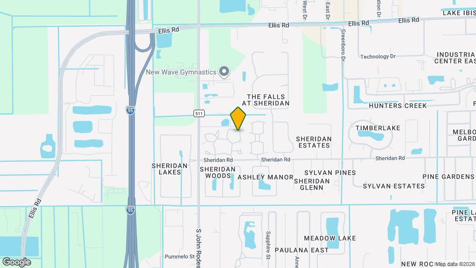 9020 York Ln Map and Location Details