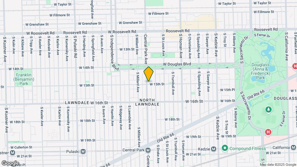 3548 W 15th St Map and Location Details