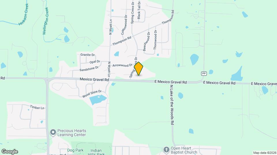 5605 Mexico Gravel Rd Map and Location Details