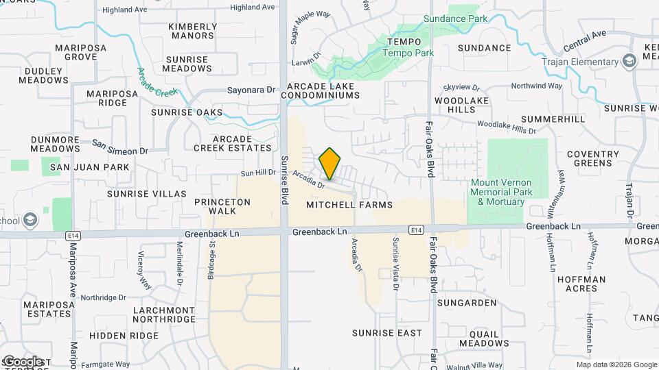 7949 Arcadia Dr Map and Location Details