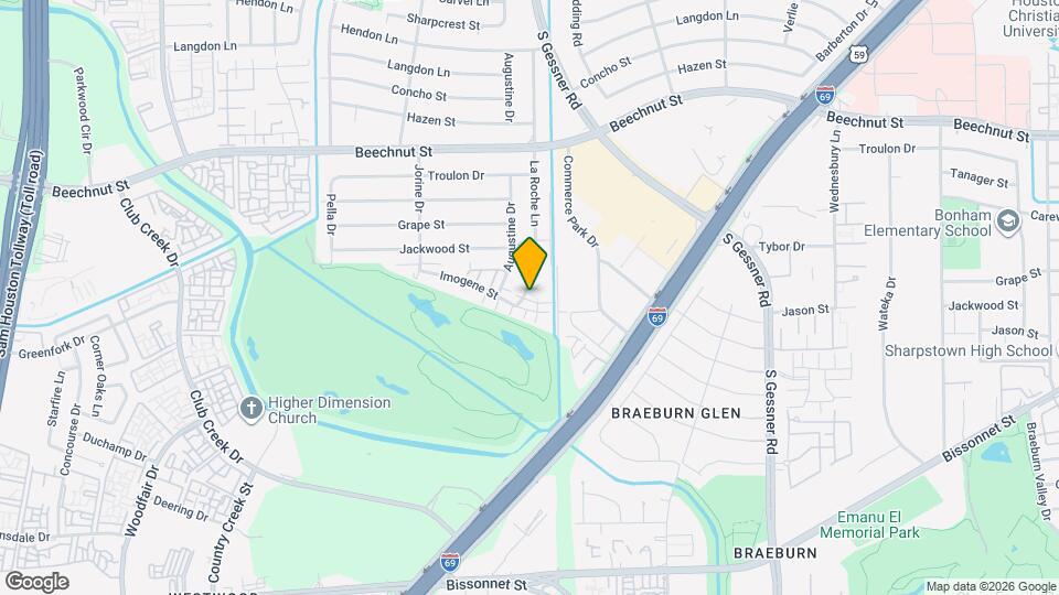 8379 La Roche Ln Map and Location Details