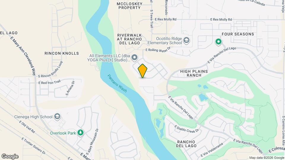 10450 S Cutting Horse Dr Map and Location Details