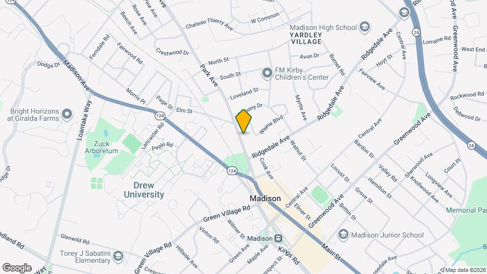 49 Park Ave Map and Location Details