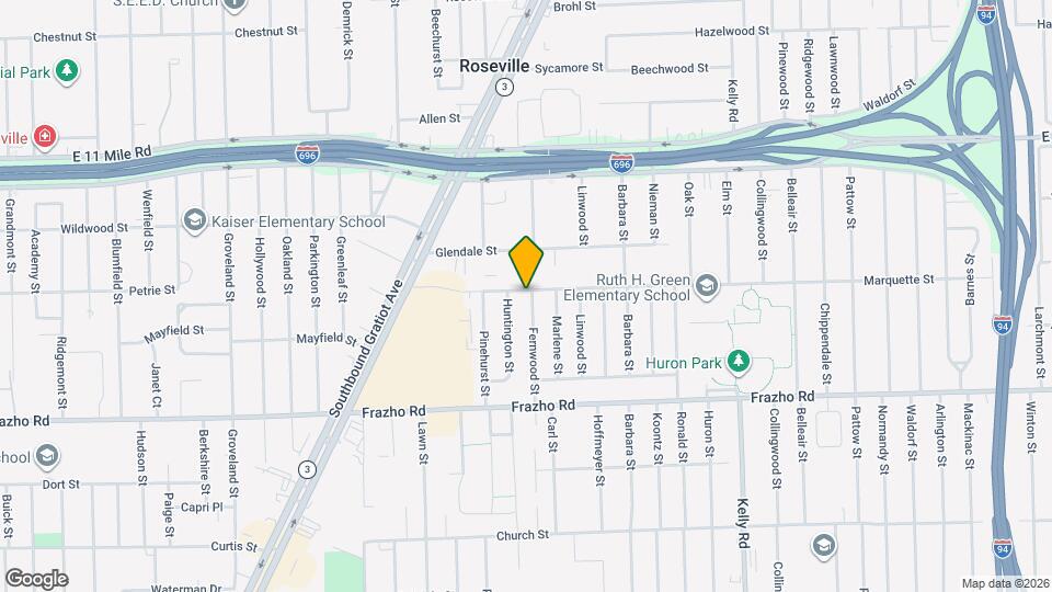 18040 Marquette St Mapa y Detalles de la Ubicación