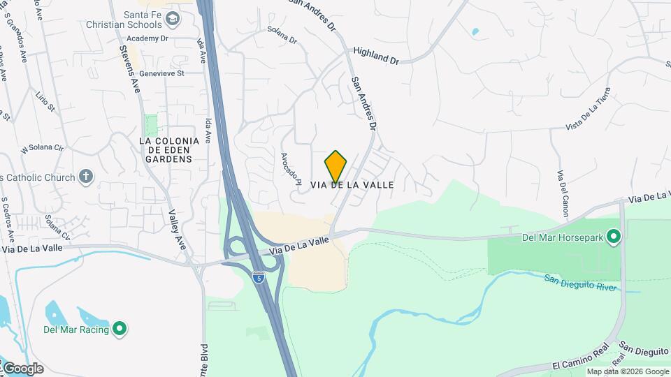 15804 Caminito Cantaras Map and Location Details