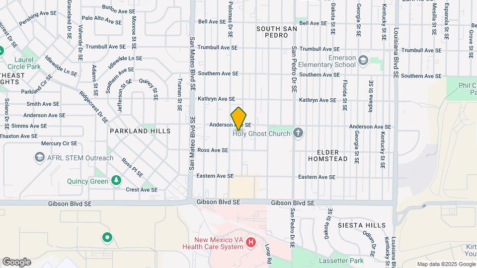 1017 Alvarado Dr SE Map and Location Details