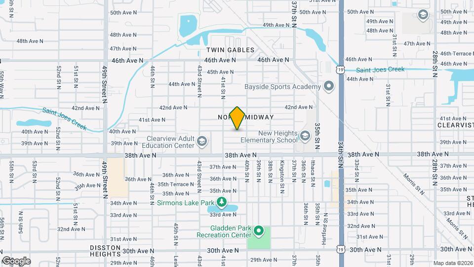 4034 40th Ave N Mapa y Detalles de la Ubicación
