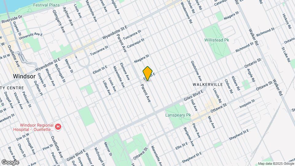 1033 Langlois Ave Map and Location Details