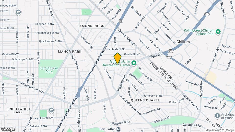 313 Nicholson St NE Map and Location Details