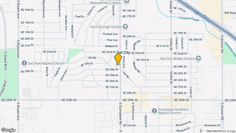 2420 McCracken Dr Map and Location Details