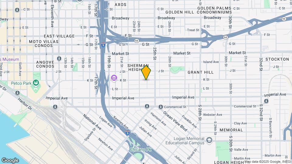 2439-2447 K St Mapa y Detalles de la Ubicación
