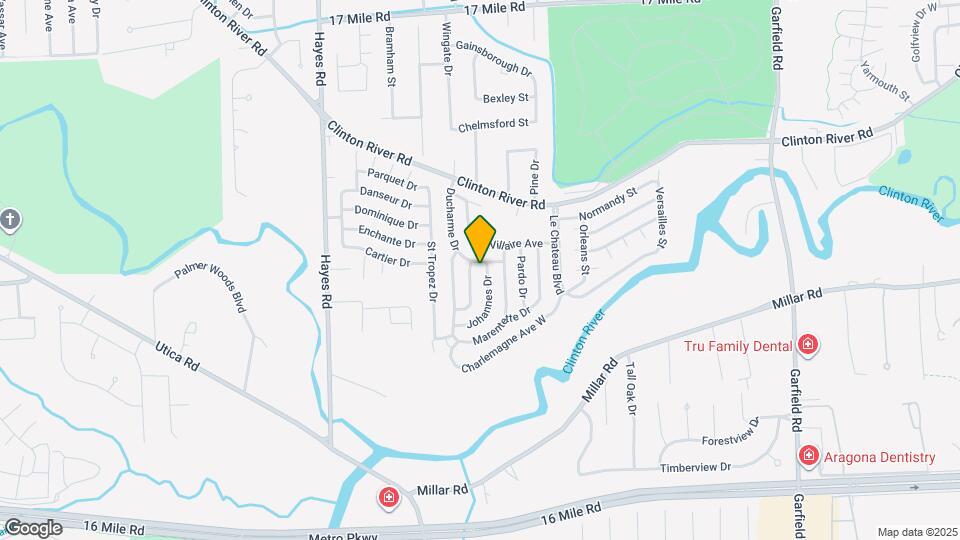 15836 Croatia Dr Map and Location Details