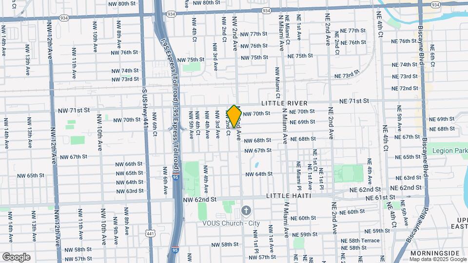 210 NW 69th St Map and Location Details