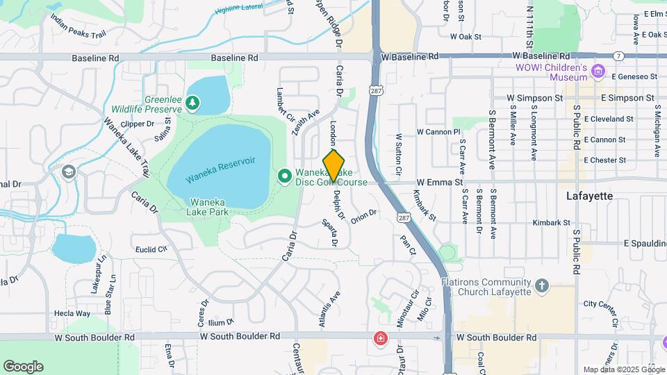 705 Delphi Dr Map and Location Details