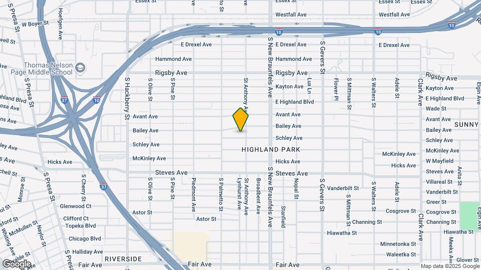 1339 Schley Ave Map and Location Details