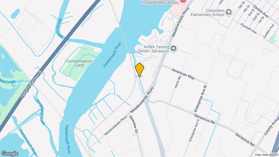 1733 Harmon Cove Tower Map and Location Details