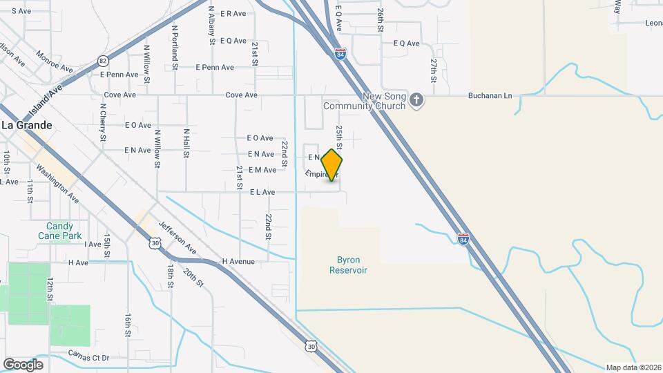 2709 E L Ave Map and Location Details