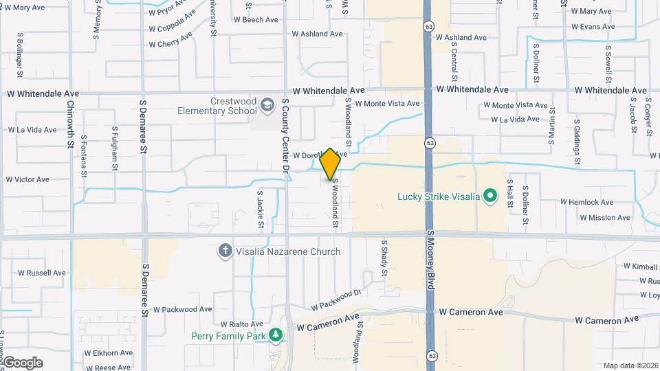3315-3319 S Woodland St Map and Location Details