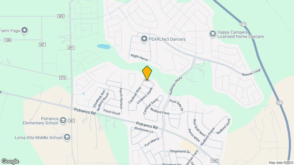 15434 Grosbeak Pass Map and Location Details