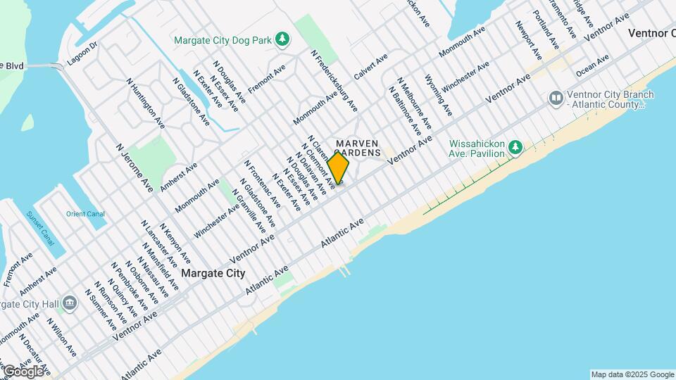 7611 Ventnor Ave Map and Location Details