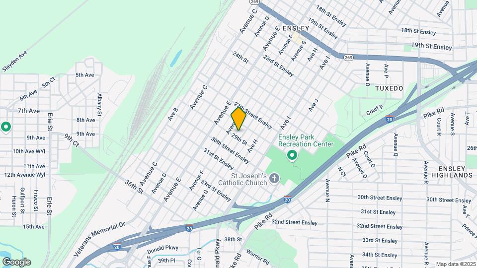 2818 Avenue G Mapa y Detalles de la Ubicación